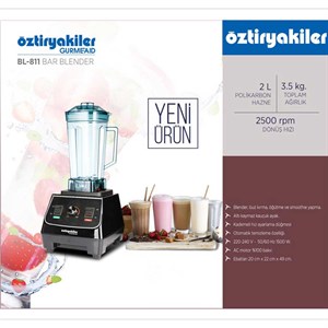 Öztiryakiler Gurmeaid Bar Blender, 1500 W